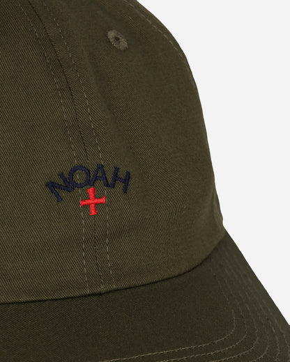 Noah Core Logo 6-Panel Olive Hats Caps H159FW24 OLV