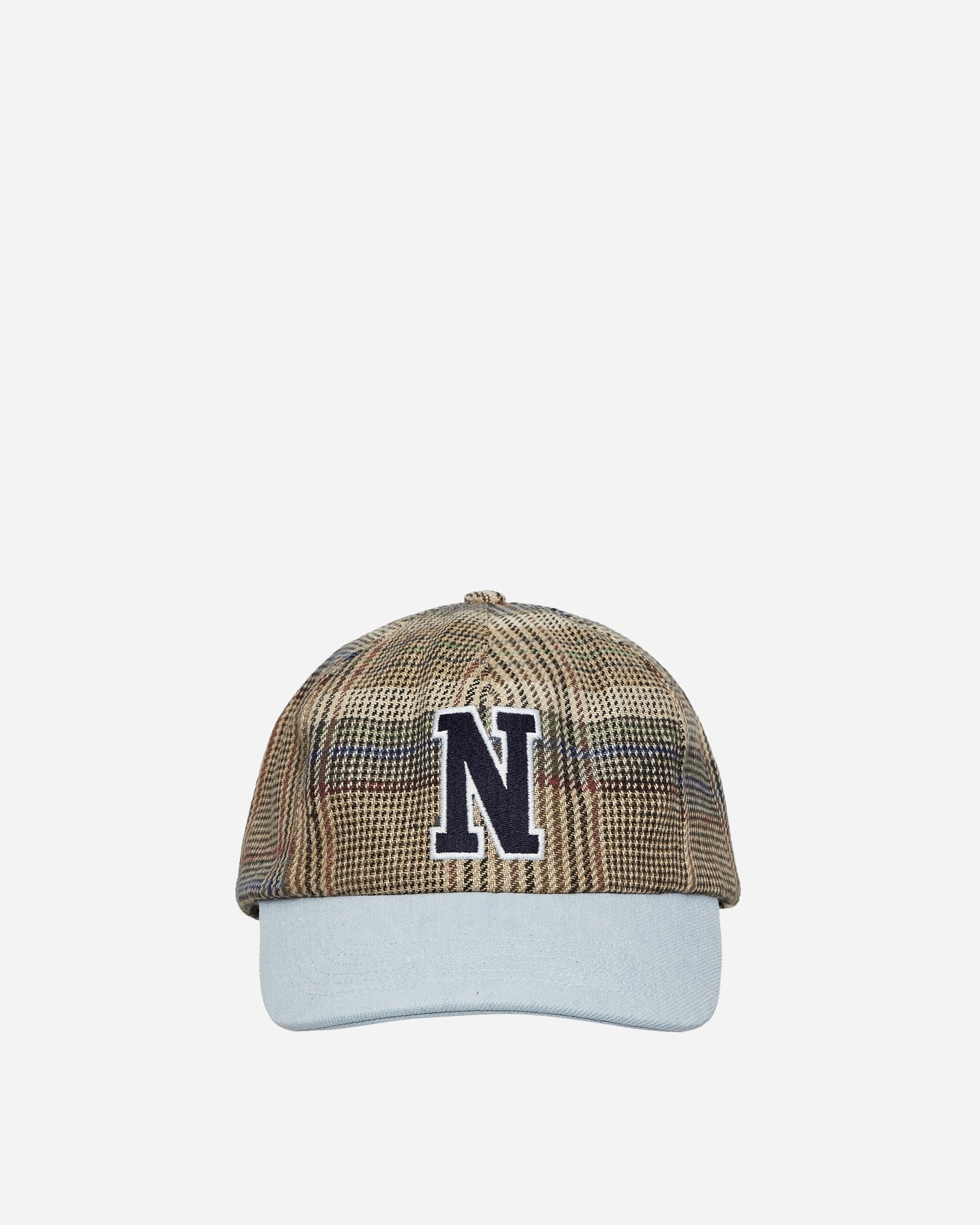 Noah Plaid Crown 5-Panel Tan Plaid Hats Caps H120SS24 TPD