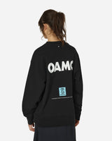 OAMC Apollo Crewneck Black Sweatshirts Crewneck 24E28OAJ27 001