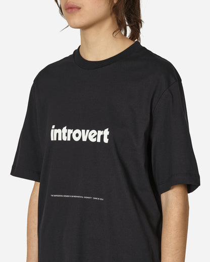 OAMC Introvert T-Shirt Black T-Shirts Shortsleeve 24E28OAJ17 001