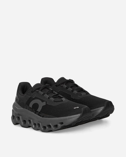 On Wmns Cloudmonster Wmns Triple Black Sneakers Low 61.99024 001