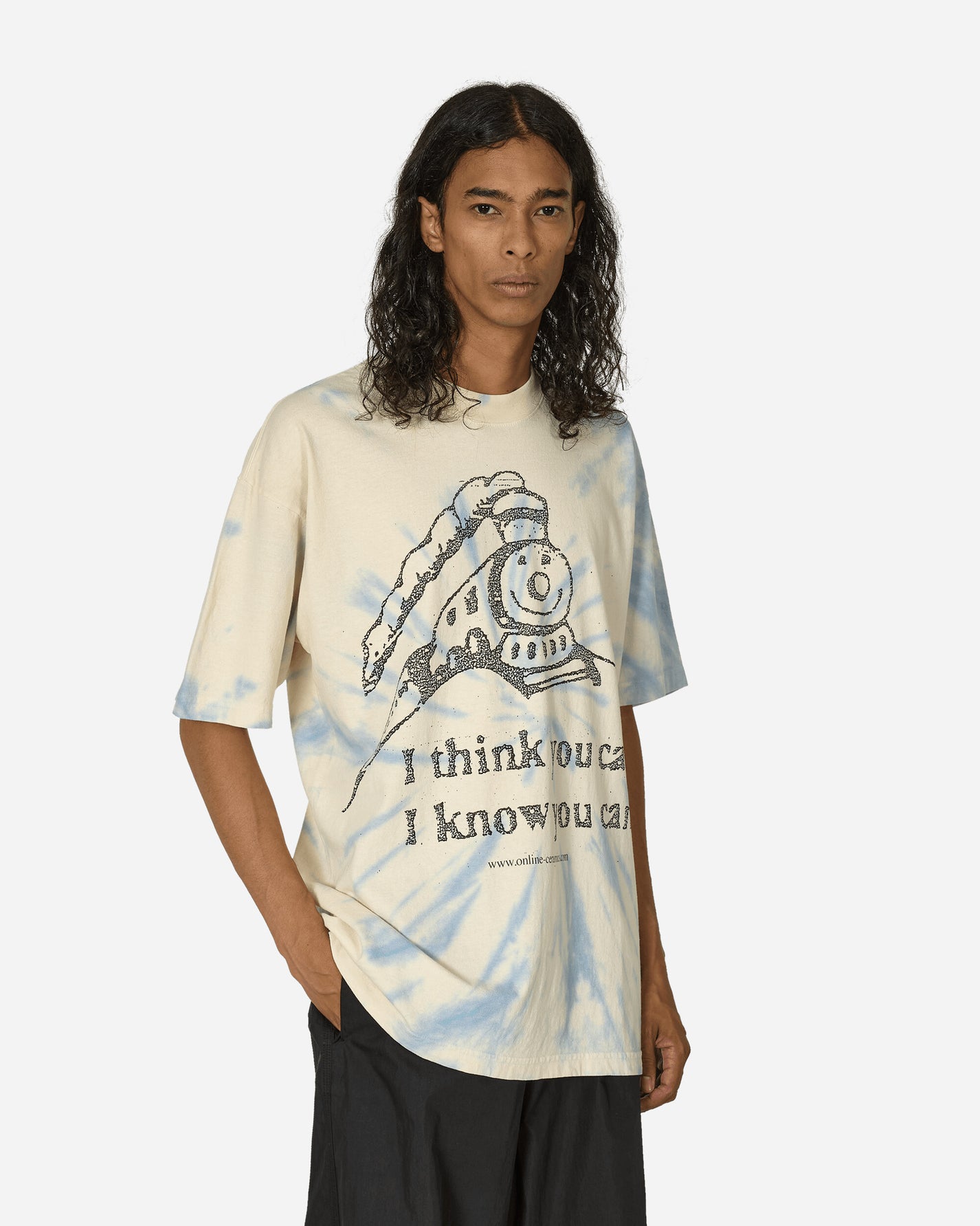 Online Ceramics I Think You Can I Know You Can Tie Dye T-Shirts Shortsleeve CANTEE TYDY