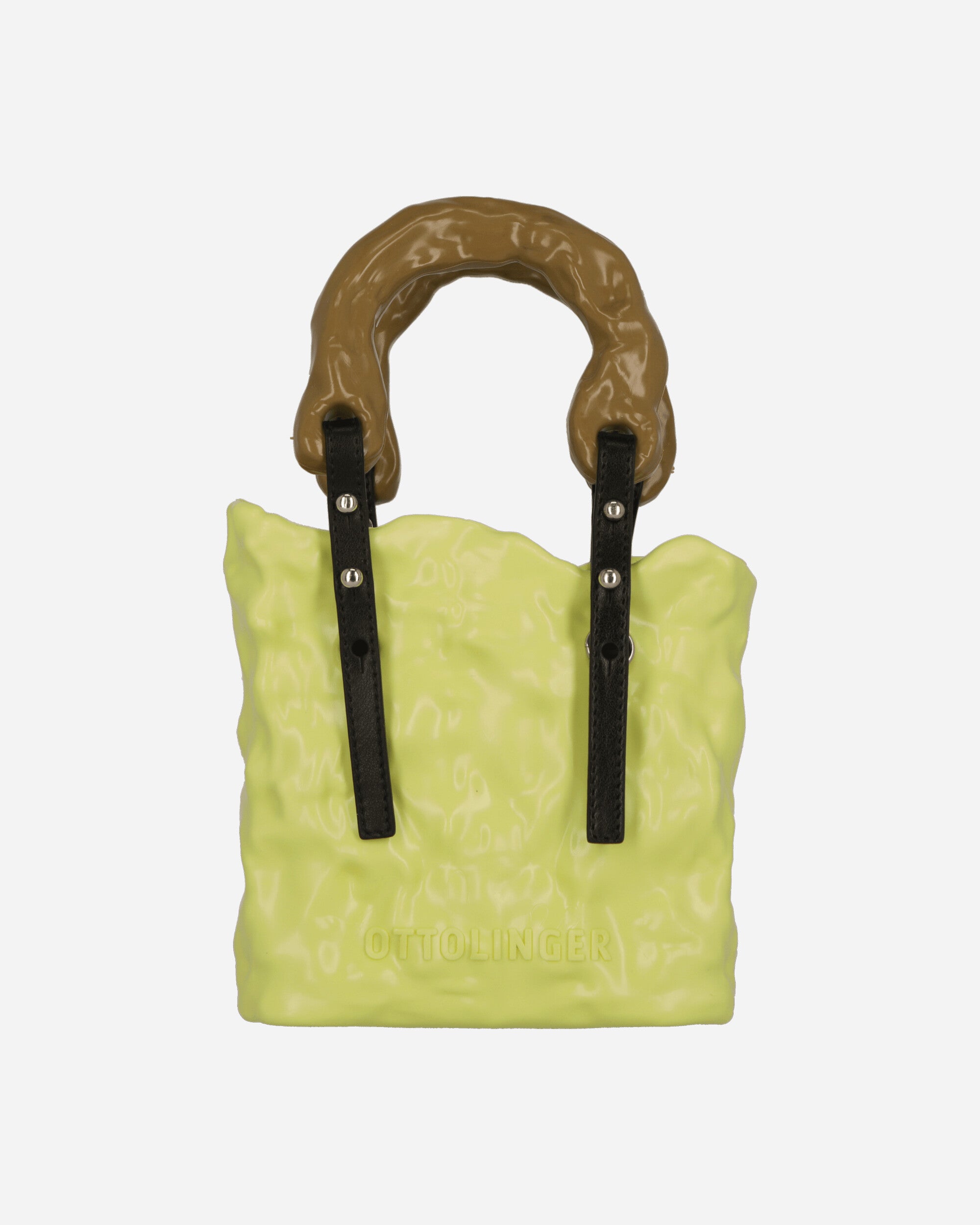 Ottolinger Wmns Signature Ceramic Bag Yellow Bags and Backpacks Tote Bags 2700902 YELLOW