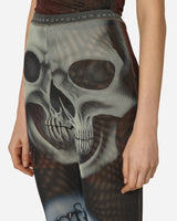 Ottolinger Wmns Mesh Pants Skull Print Pants Casual 100522 SKPRNT