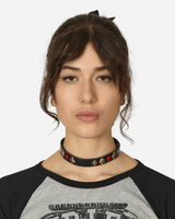 Our Legacy Wmns 2 Cm Card Deck Choker Black Bridle Leather Jewellery Necklaces A22482CB 001