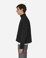 Our Legacy Shrunken Fullzip Polo Black Rib Knitwears Cardigans M2246SB 001