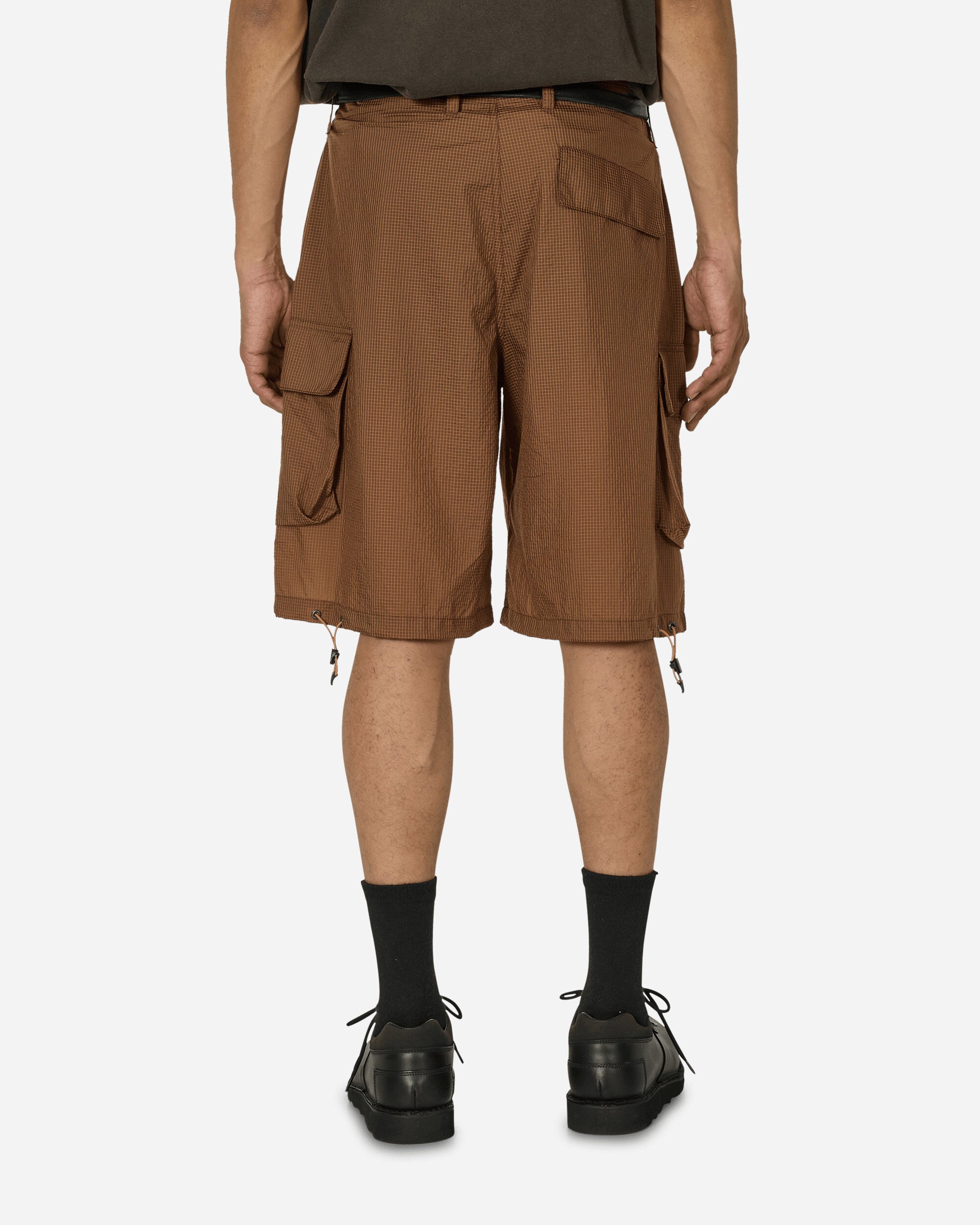 Our Legacy Mount Shorts Golden Brown Tactile Ripstop Shorts Cargo Short M2244MGBT 001