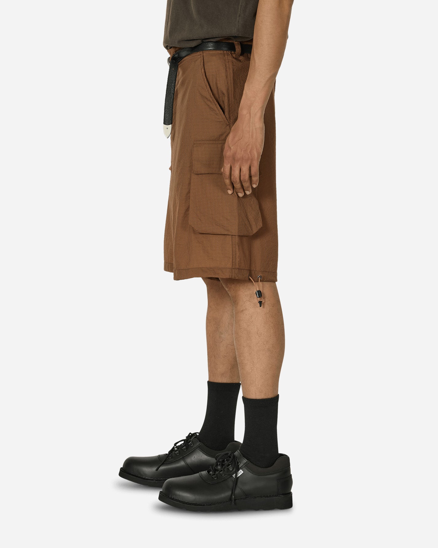 Our Legacy Mount Shorts Golden Brown Tactile Ripstop Shorts Cargo Short M2244MGBT 001