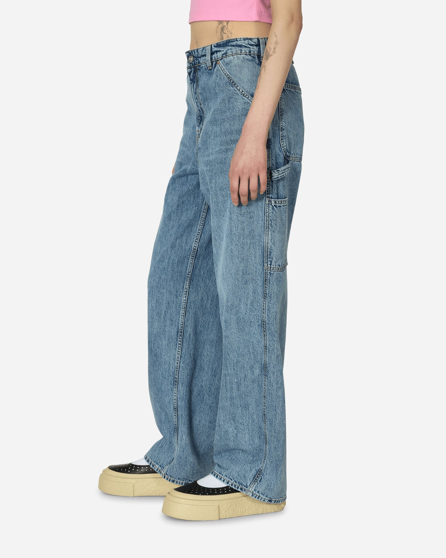 Our Legacy Wmns Trade Trouser Shadow Wash Denim Pants Denim W2245TS 001