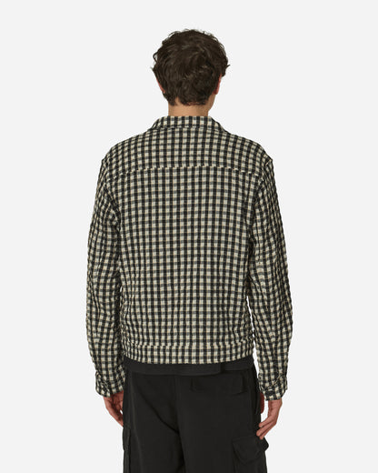 Our Legacy Coach Shirt Wyoming Check Crube Seersucker Shirts Longsleeve Shirt M2242MW 001