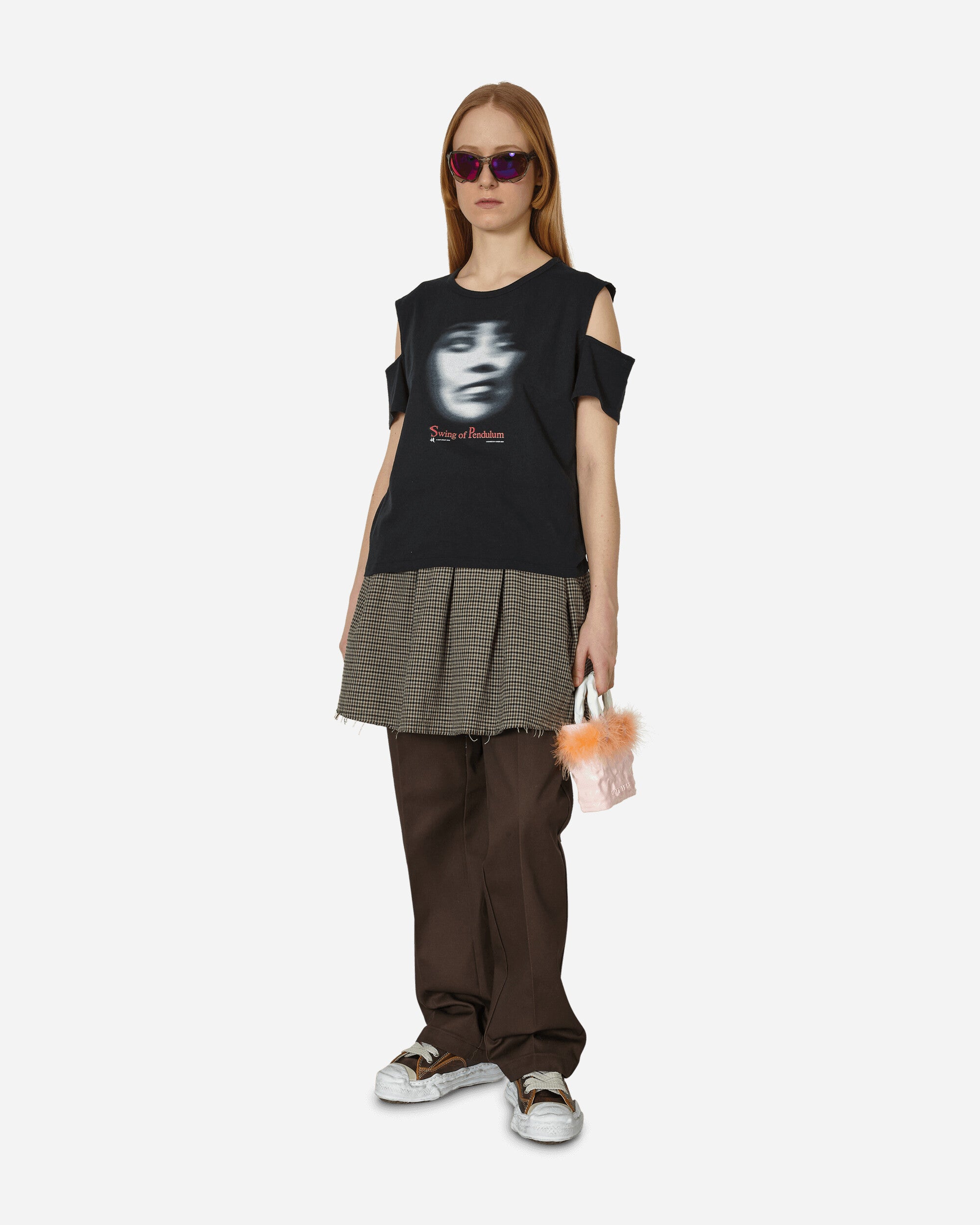 Our Legacy Wmns Punk T-Shirt Swing Of Pendulum Print T-Shirts Shortsleeve W2246PS 001