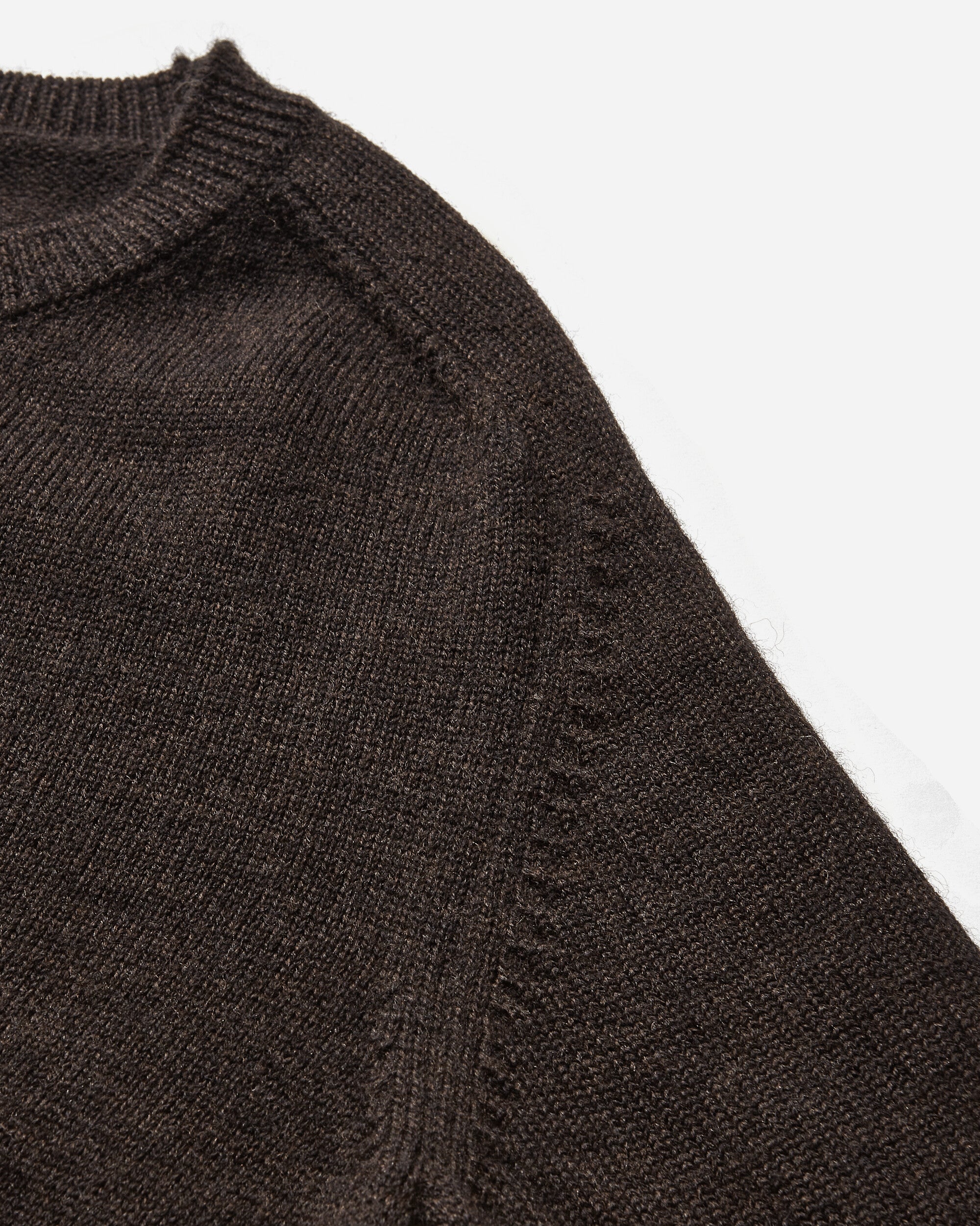 Our Legacy True Roundneck Brown Knitwears Sweaters M4243TUB UB