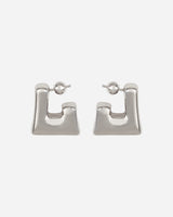 Panconesi Wmns Cubo Earrings Silver Jewellery Earrings EA037 P