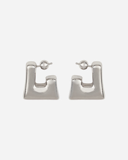 Panconesi Wmns Cubo Earrings Silver Jewellery Earrings EA037 P