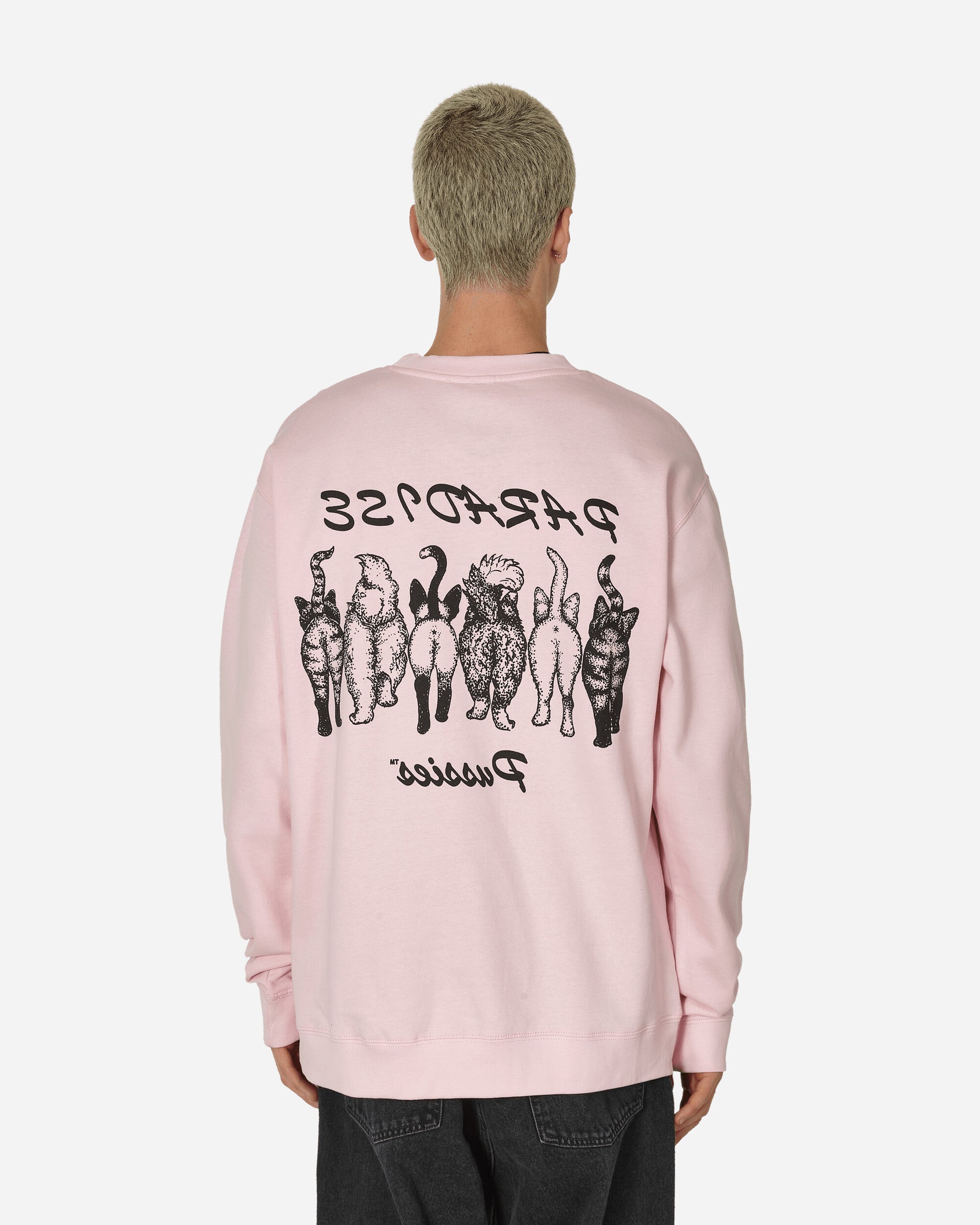 Paradis3 Paradise Pussy Crewneck Pink Sweatshirts Crewneck PAPUSCRE 001