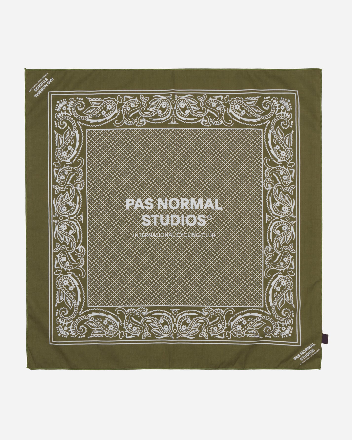 Pas Normal Studios Off-Race Bandana Army Green Gloves and Scarves Bandanas NA33APG 1229