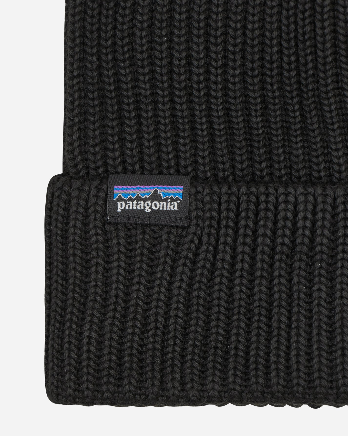 Patagonia Fishermans Rolled Beanie Black Hats Beanies 29105 BLK