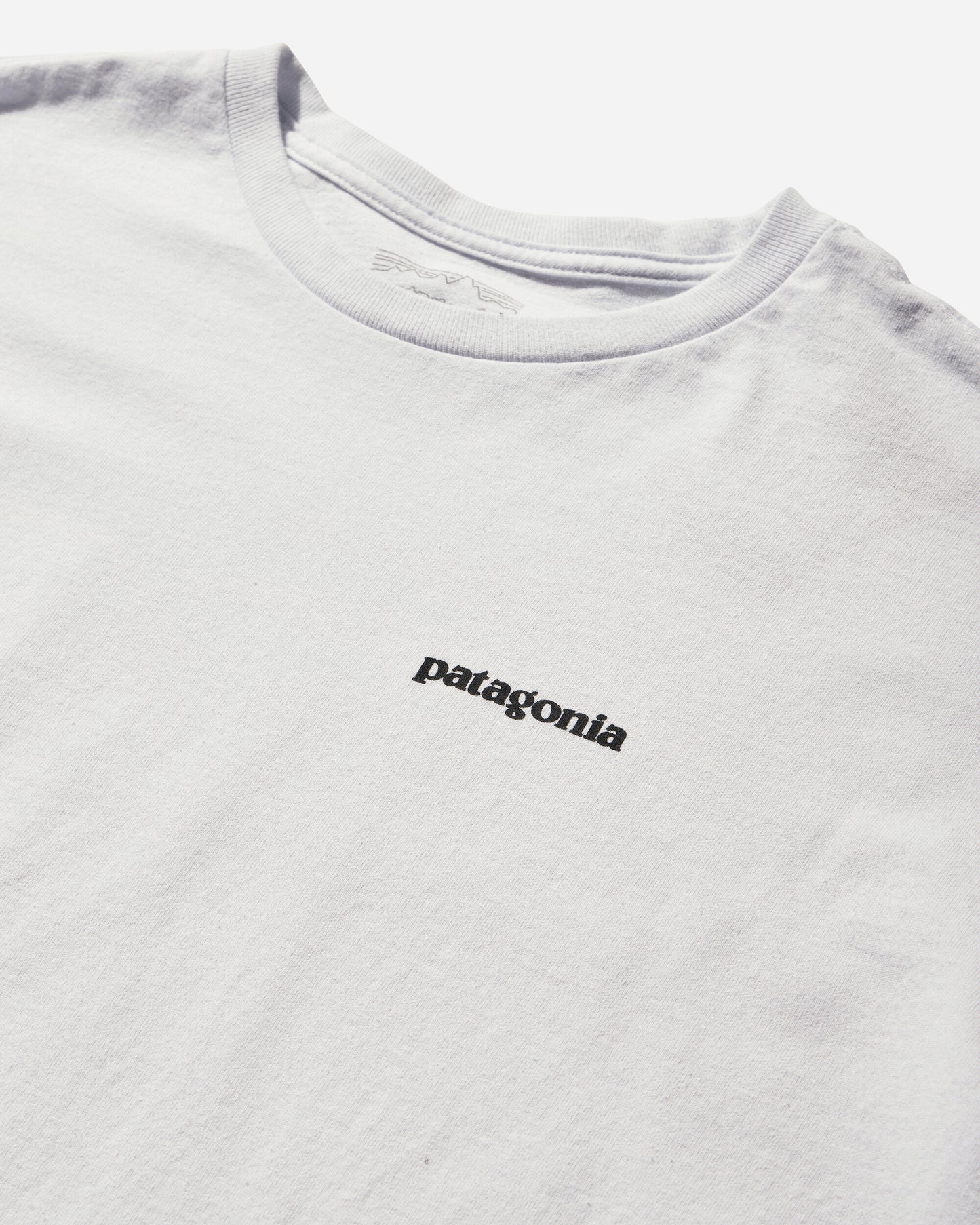 Patagonia M'S P-6 Logo Responsibili-Tee White T-Shirts Shortsleeve 38504 WHI