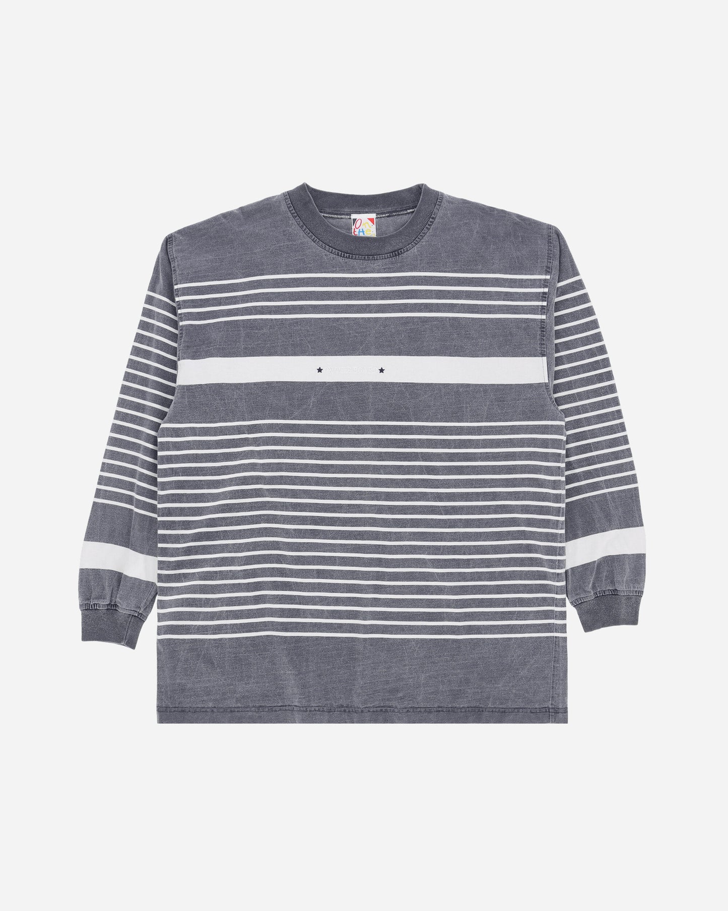 Pezze Vintage Long Sleeves Striped T-Shirt Grey T-Shirts Longsleeve 172421 1