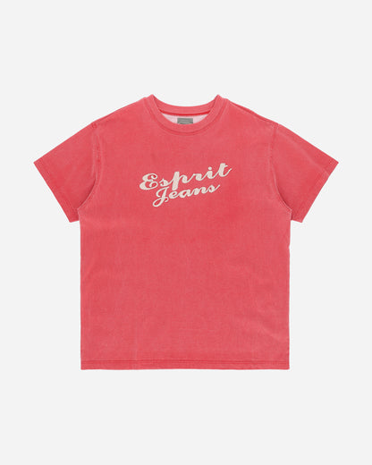 Pezze Vintage Espirit T-Shirt With Embroidered Logo On The Front Red T-Shirts Shortsleeve 17249 1