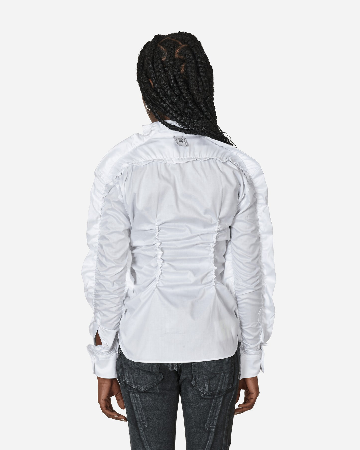 Prototypes Wmns Outline Shirt White  Shirts Longsleeve Shirt PT05SH12US WHITE 