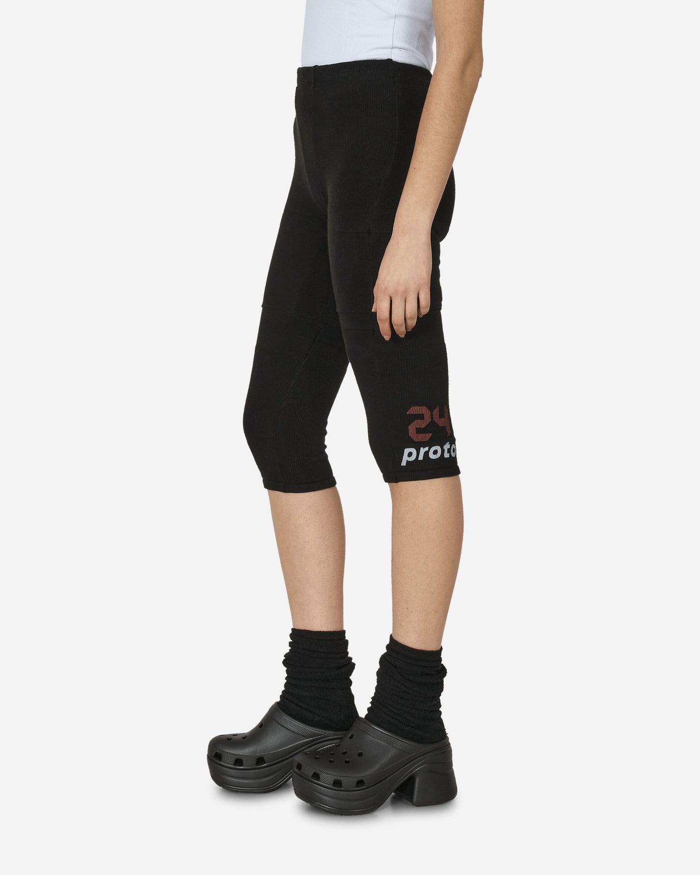 Prototypes Wmns 3/4 Sock Pants Printed Black/Print Pants Sweatpants PT05KPA39US BLACKPRINT