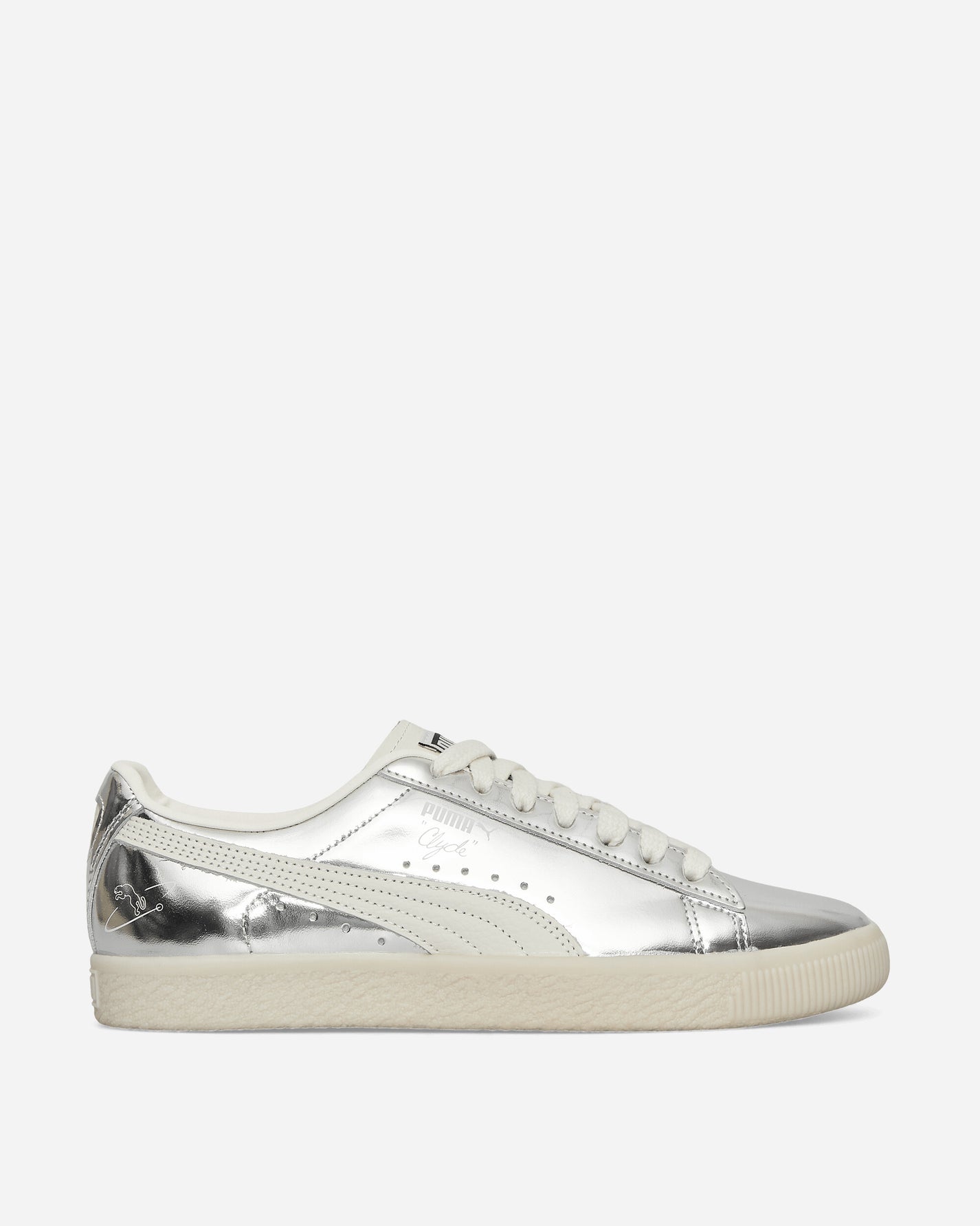 Puma Clyde 3024 Puma Silver/Warm White Sneakers Low 396488-01