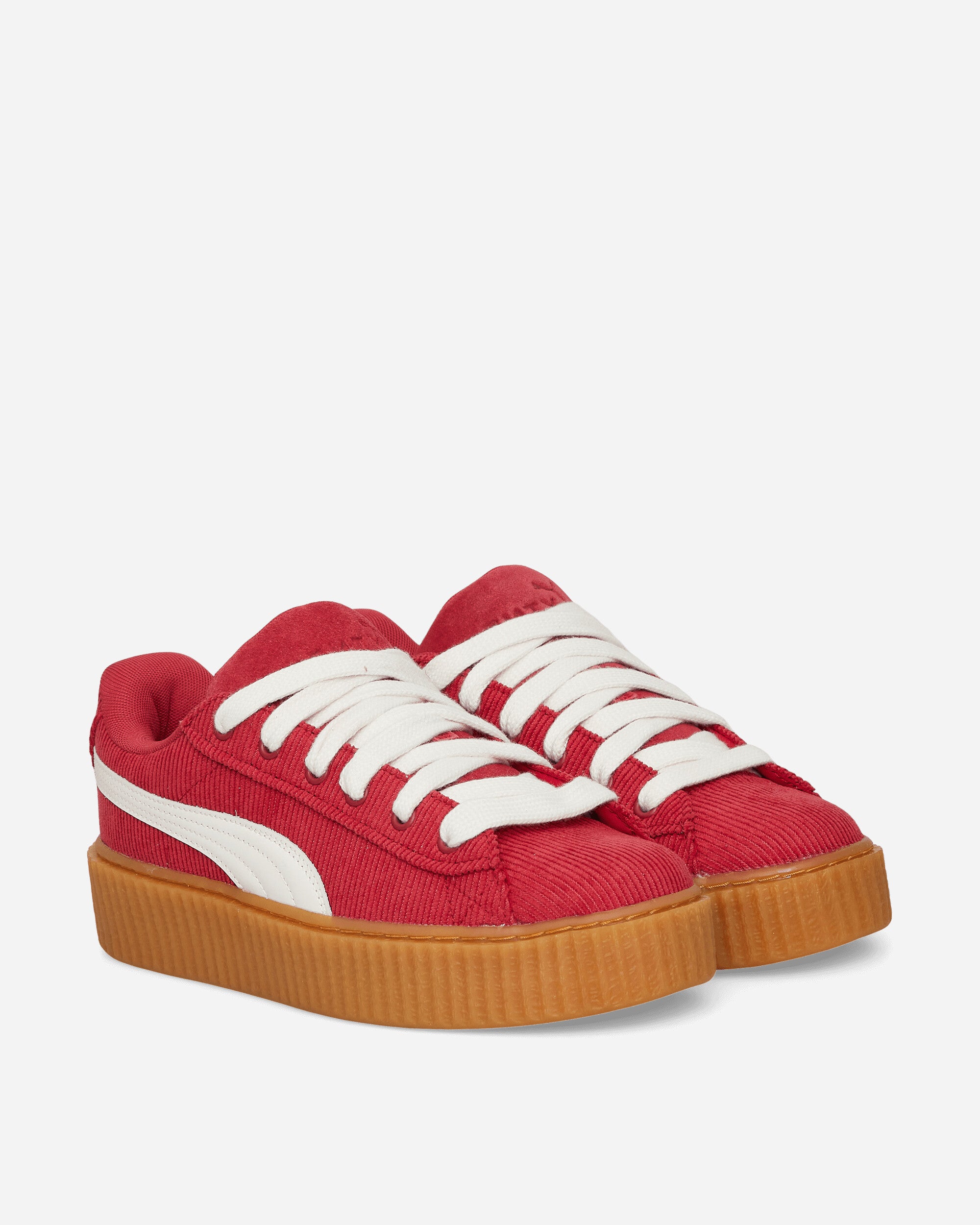 Puma Creeper Phatty Corduroy Club Red/Warm White/Gum Sneakers Low 399870-04