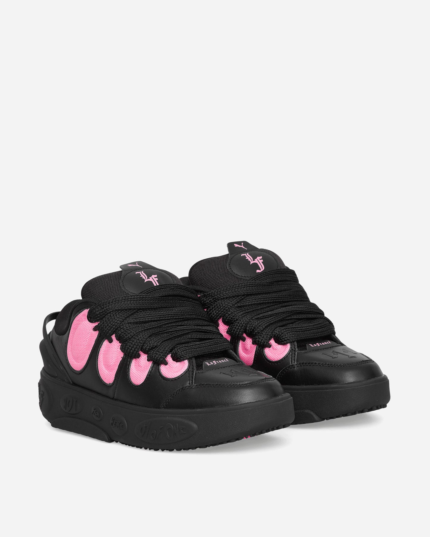 Puma La Francé 1 Cloak Puma Black/Glowing Pink Sneakers Low 310865-01