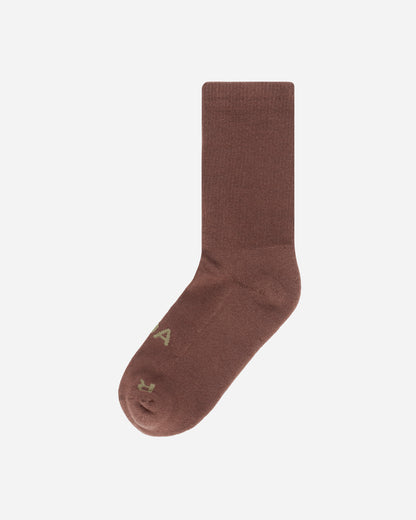 ROA Logo Socks Brown Underwear Socks RBMW079YA04 BRW0001