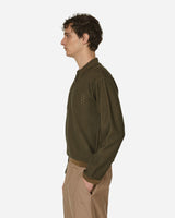 ROA Merino Polo Military Green Knitwears Sweaters RBMW078YA03 GRN0004