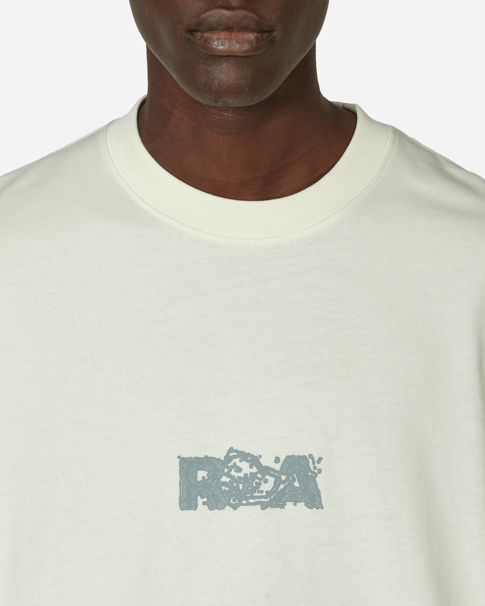 ROA Shortsleeve Graphic Blanc de Blanc  T-Shirts Top RBMW086FA63 WTH0005