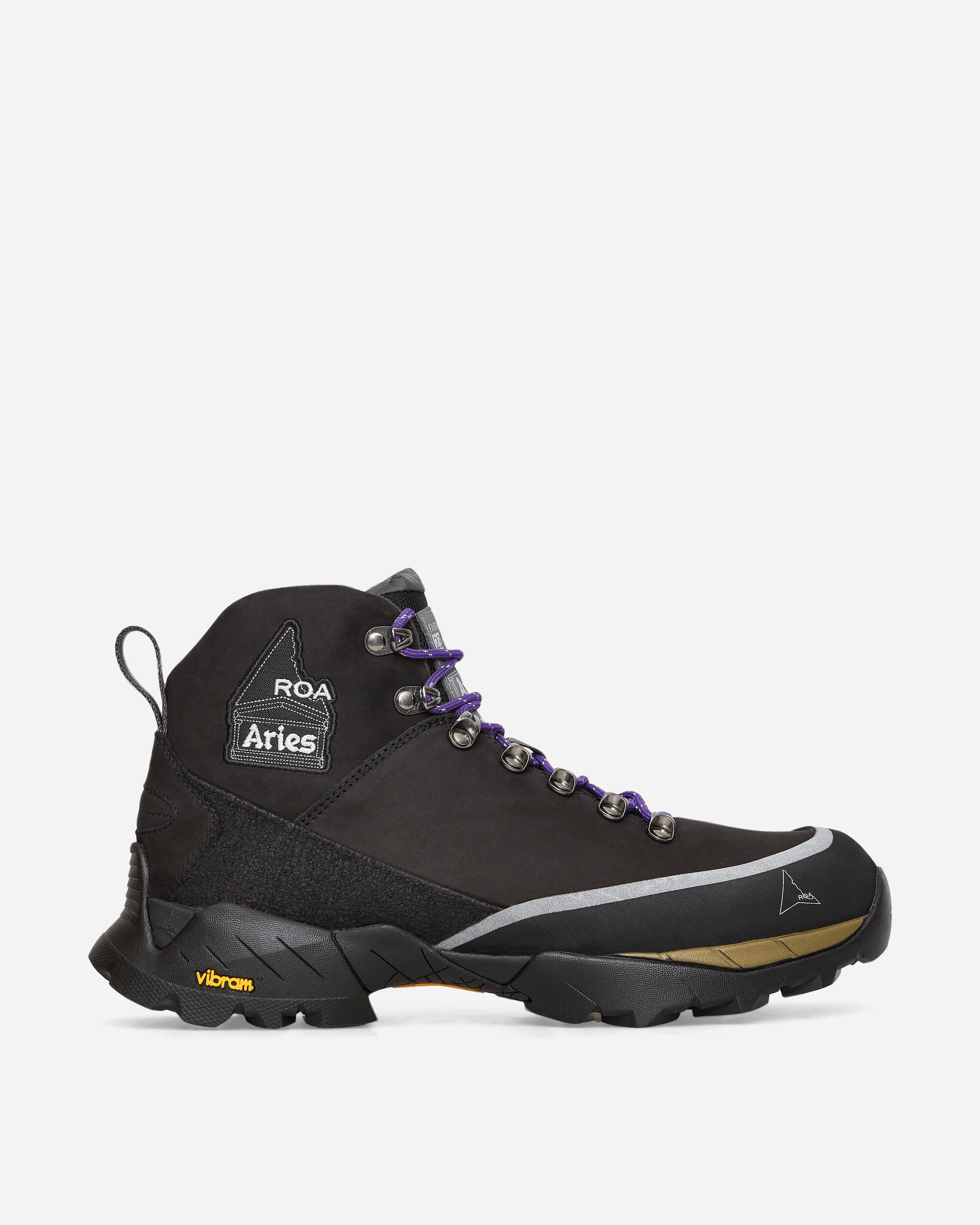 ROA ANDREAS ARIES Black Boots Hiking ALA01- 001 001