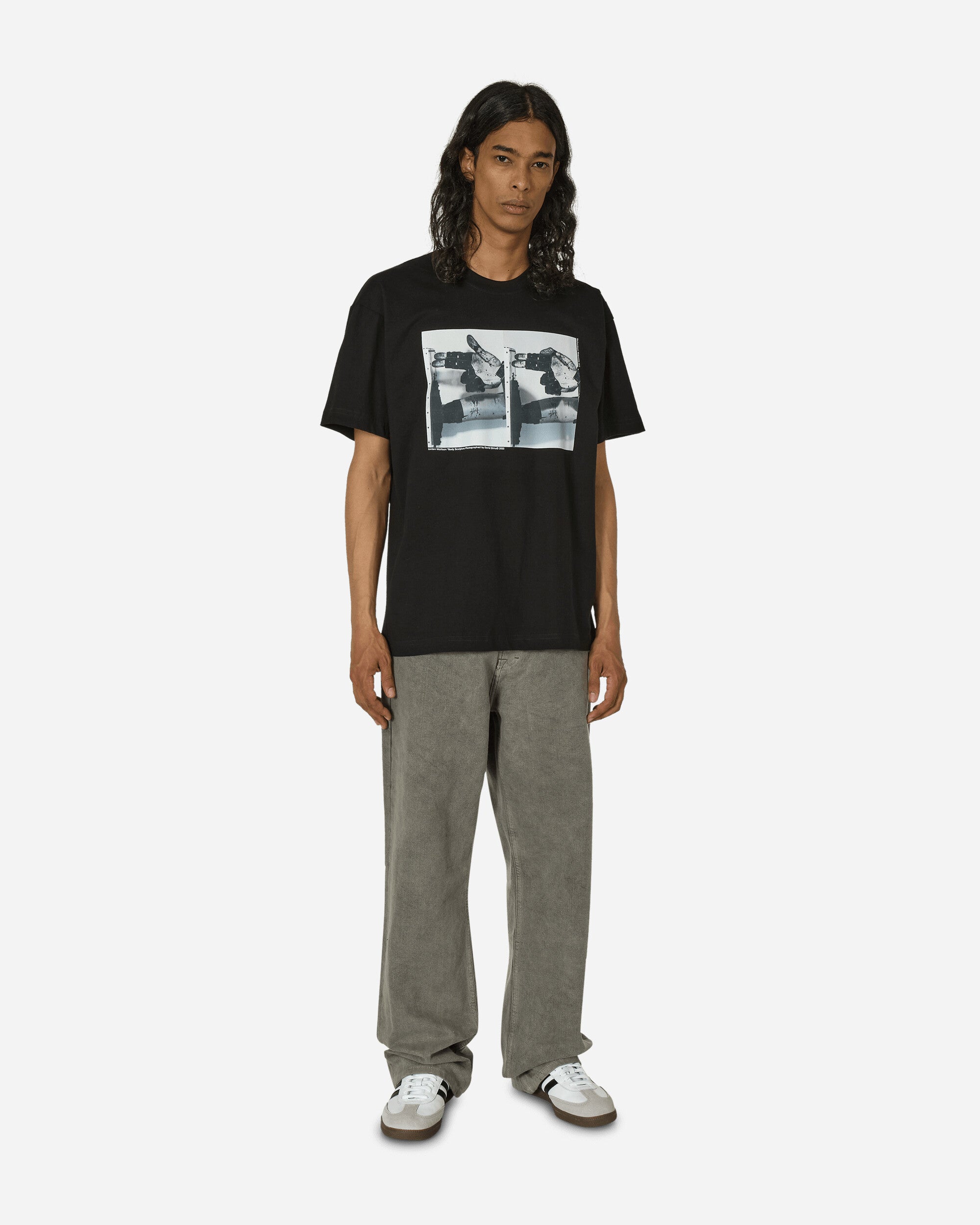 Richardson Jordan Wolfson X David Sims X Paul Mccarthy T-Shirt Black T-Shirts Shortsleeve SS240005 BLACK