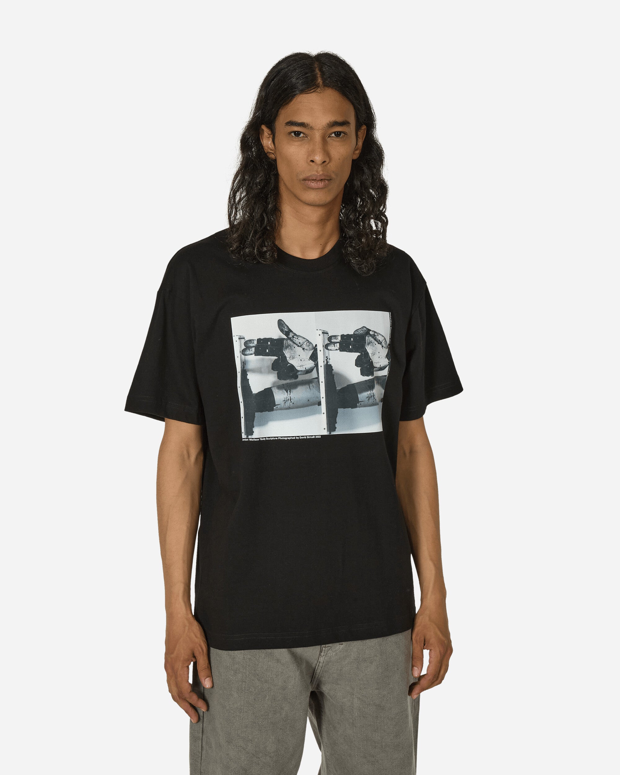 Richardson Jordan Wolfson X David Sims X Paul Mccarthy T-Shirt Black T-Shirts Shortsleeve SS240005 BLACK