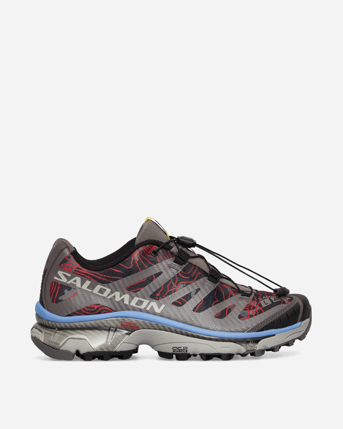 Salomon Xt-4 Og Topography Black/Plum Kitten/Blue Bonnet Sneakers Low L47315500