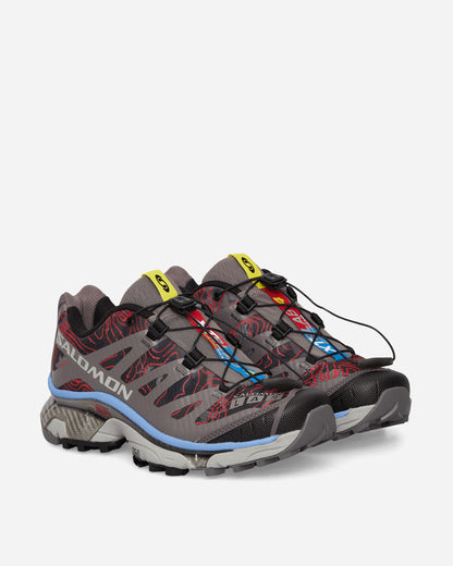 Salomon Xt-4 Og Topography Black/Plum Kitten/Blue Bonnet Sneakers Low L47315500