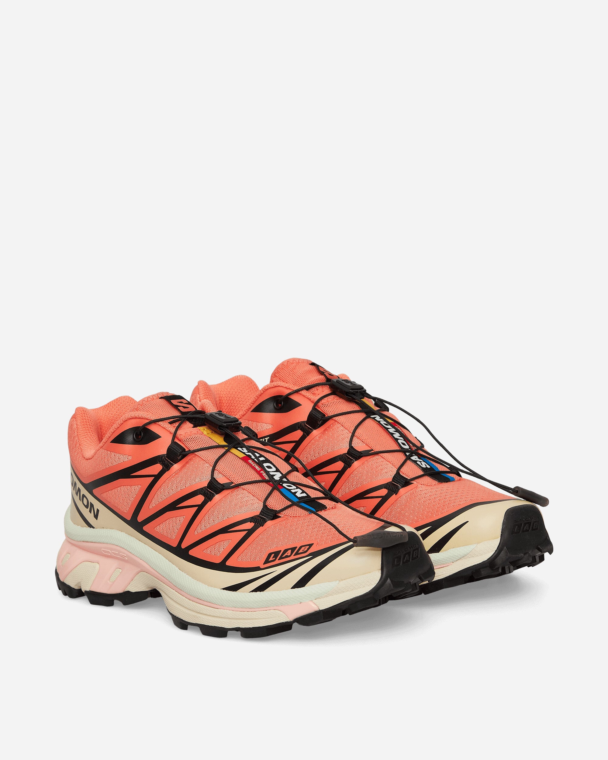 Salomon Xt-6 Living Coral/Black/Cement Sneakers Low L47445000