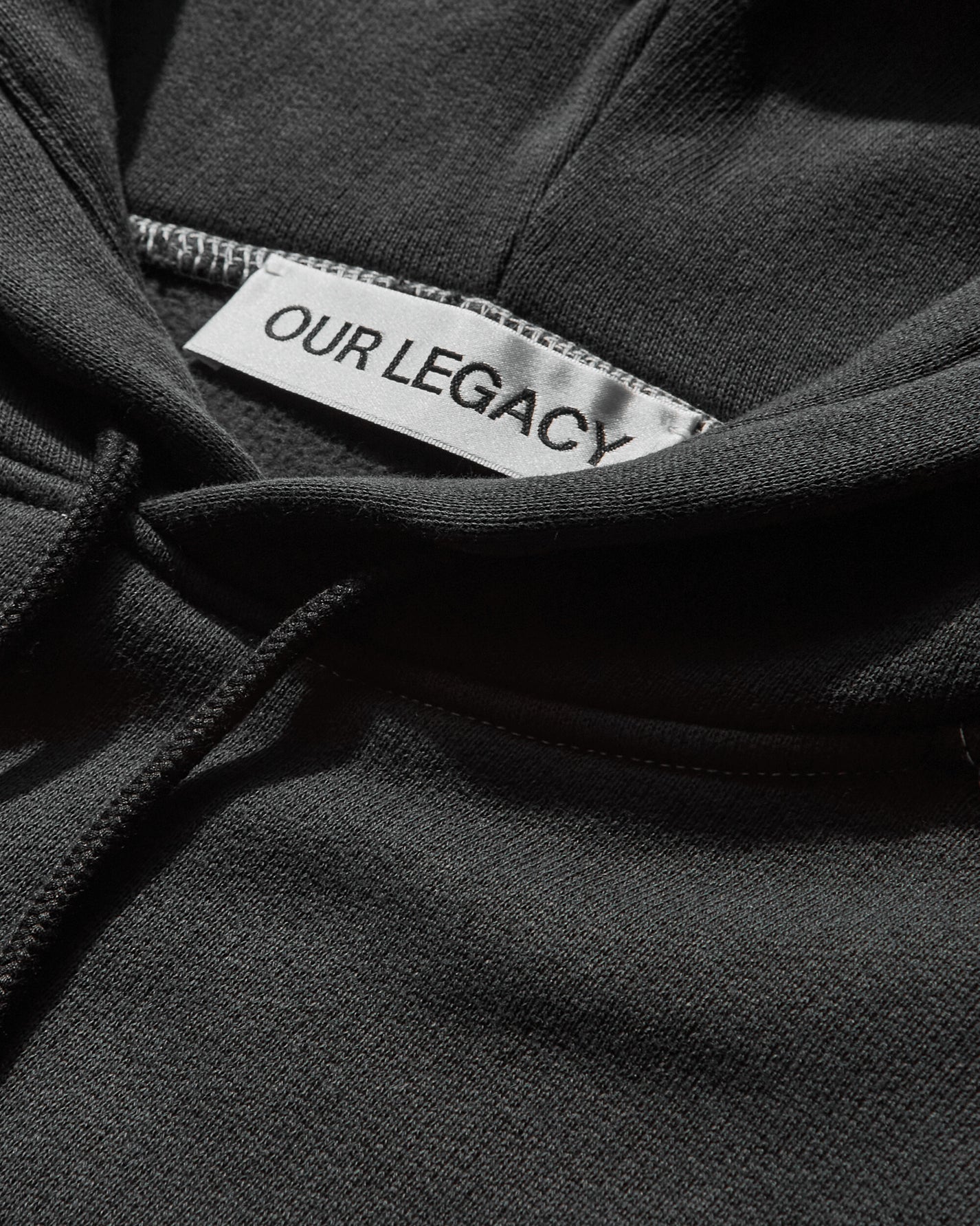 Slam Jam Our Legacy Workshop X Slam Jam Hoody Black Sweatshirts Hoodies WS4236WHBS 1