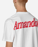 Slam Jam Amandoti Tee White T-Shirts Shortsleeve BBMW031JY26 WTH0001