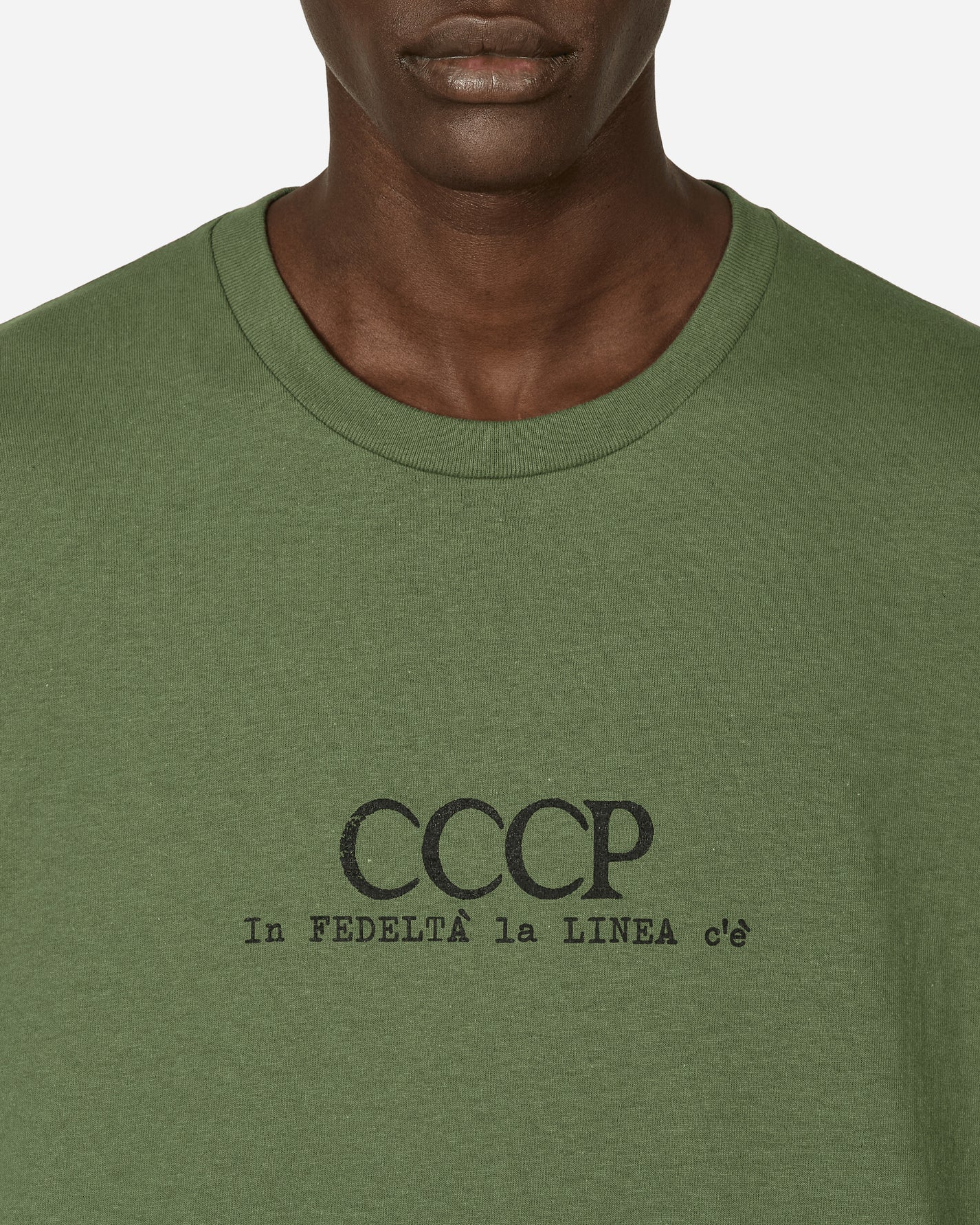 Slam Jam Cccp 2024 Tour T-Shirt Green T-Shirts Shortsleeve SFCCCPTOURT 3