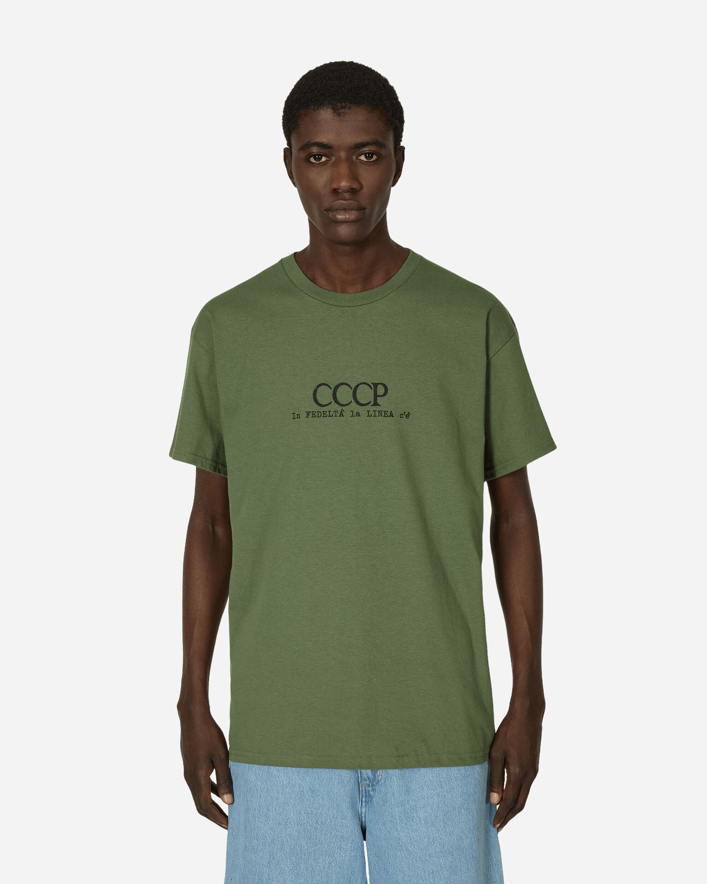 Slam Jam Cccp 2024 Tour T-Shirt Green T-Shirts Shortsleeve SFCCCPTOURT 3