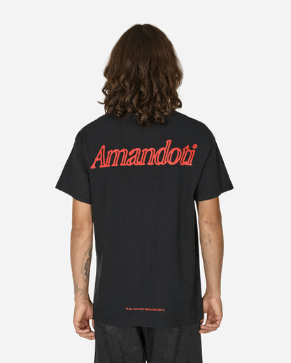 Slam Jam Cccp Amandoti T-Shirt Black T-Shirts Shortsleeve SFCCCPAMAT 2