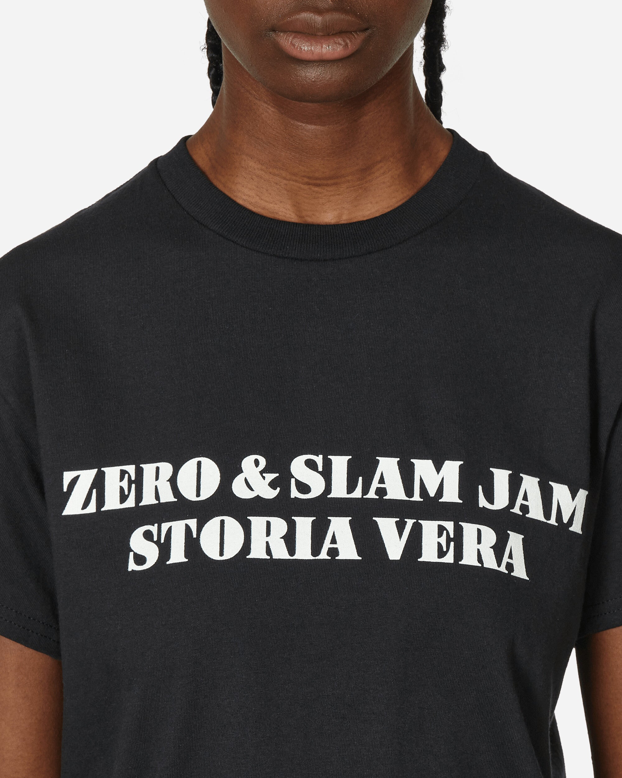 Slam Jam Storia Vera X Slam Jam Tee Clessidra Black T-Shirts Shortsleeve SVSJTEE1 1