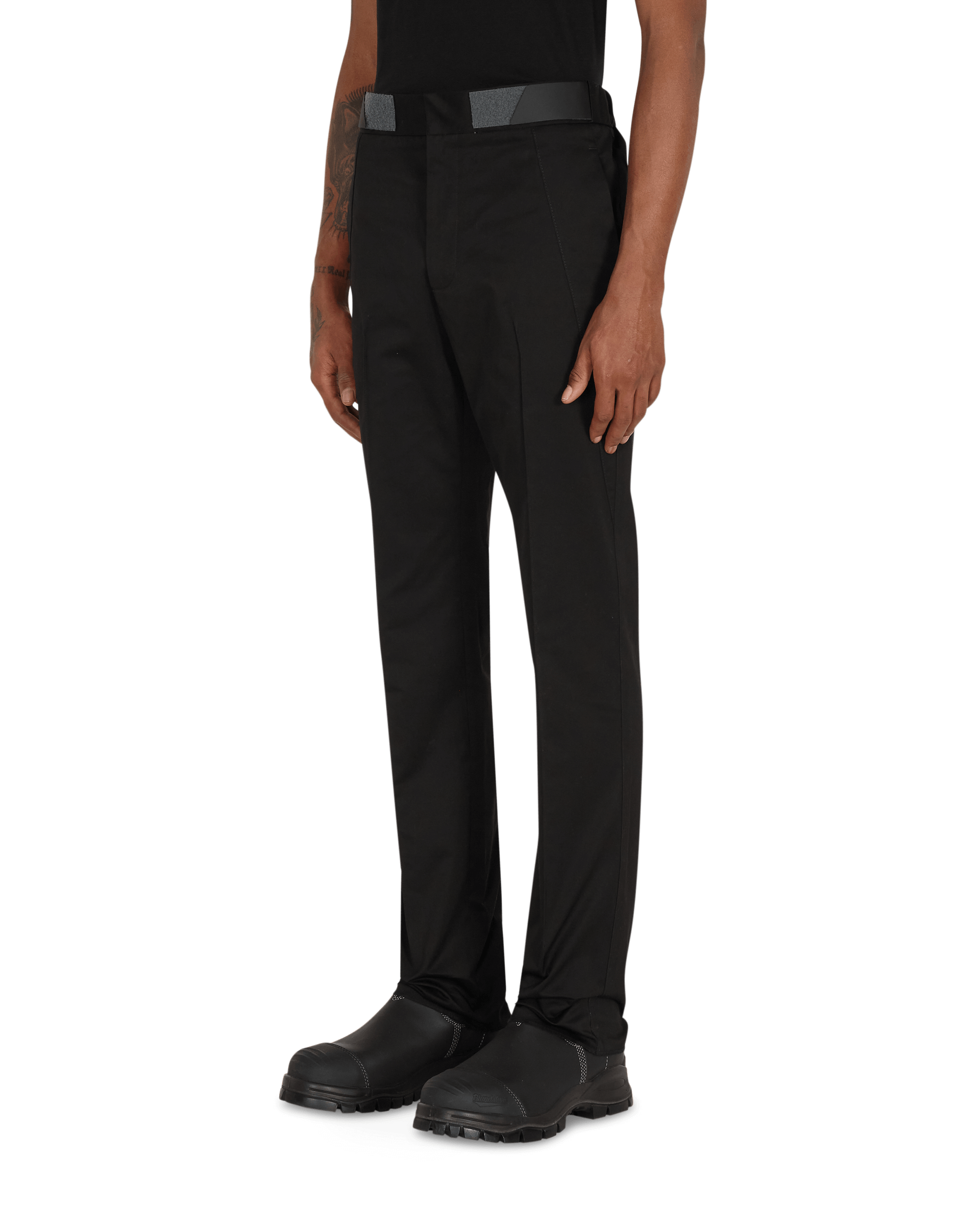 Slam Jam DIAGONAL ATTICA PANT Black Pants Trousers SJZMPA01FA01 BLK001