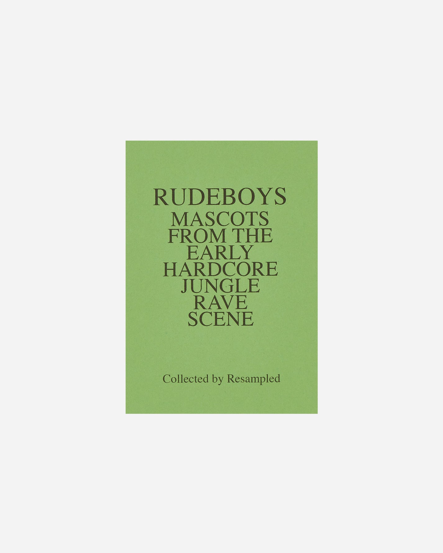 Sprint Magazines Kfax05: Rudeboys: Mascots Of The Early Hardcore Jungle Rave Scene Multicolor Books and Magazines Books SMKFAX05 1