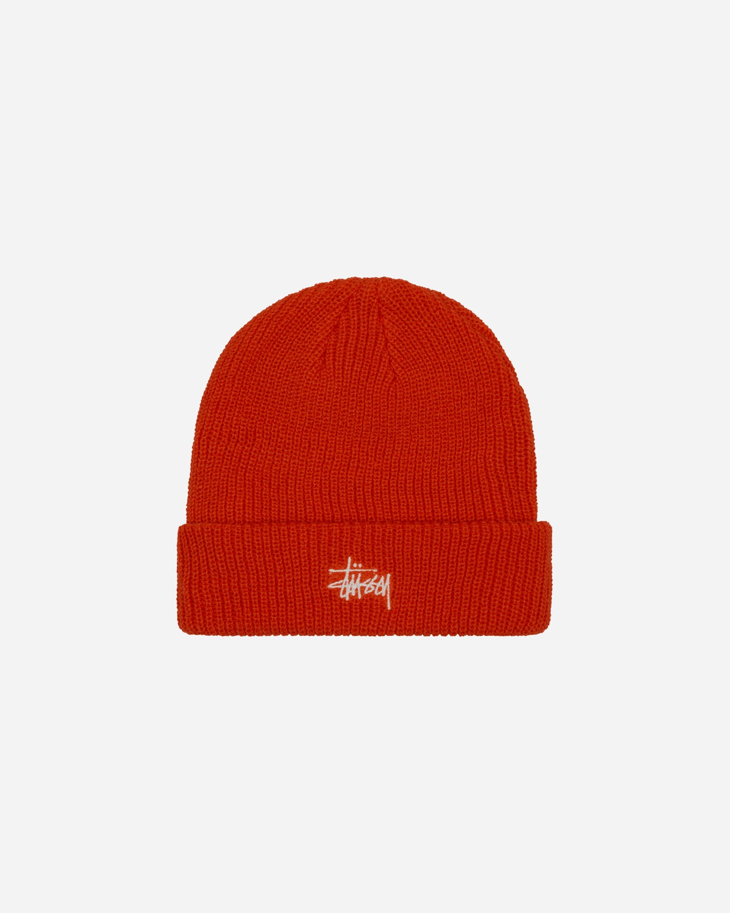 Stüssy Basic Cuff Beanie Habanero Hats Beanies 1321019 HABA