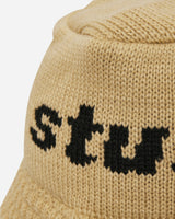 Stüssy Bucket Stussy Sport Knit Beige Hats Beanies 1321227SJ 1007