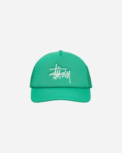 Stüssy Big Basic Trucker Cap Kelly Green Hats Caps 1311088 KELG