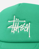 Stüssy Big Basic Trucker Cap Kelly Green Hats Caps 1311088 KELG